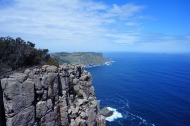 View of Tasman Island and its lighthouse